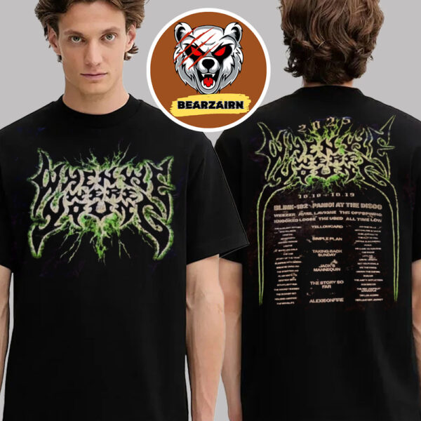 When We Were Young Festival 2025 Exclusive Tee Lineup At Las Vegas Festival Grounds On October 18th And 19th 2025 Two Sided Unisex T-Shirt