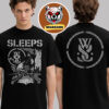 Bullet for My Valentine The Poison Singapore 2025 Merch Tee Tears XX Reimagined Tour Schedule Two Sided Unisex T-Shirt