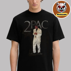 2PAC Tupac Shakur Merch White Suit Unisex T-Shirt