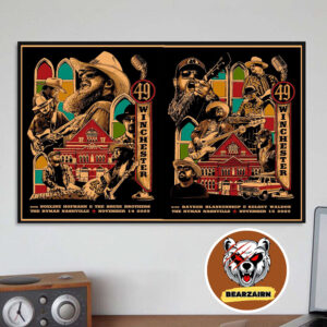 49 Winchester Event Poster Night 1 And 2 At Ryman Auditorium In Nashville Tennessee On November 14 And 15 2025 Home Decor Poster Canvas