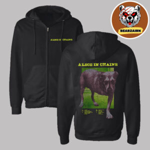 Alice In Chains 30th Anniversary Merch Dog Tracklist Unisex Hoodie