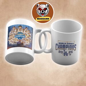 Congrats Los Angeles Dodgers Back To Back 2025 World Champions MLB Ceramic Coffee Mug