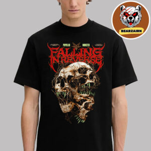 Falling In Reverse Merch Tee Triple Skull Unisex T-Shirt