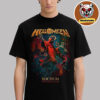 Helloween Prague 2025 Pop Up Tee At O2 Arena In Czech Republic On October 24 2025 Unisex T-Shirt Helloween Prague 2025 Pop Up Tee At O2 Arena In Czech Republic On October 24 2025 Unisex T-Shirt