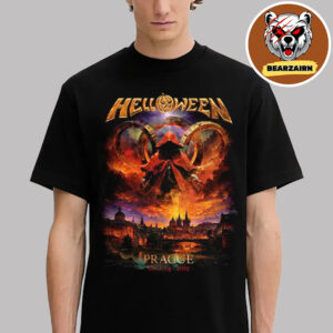 Helloween Prague 2025 Pop Up Tee At O2 Arena In Czech Republic On October 24 2025 Unisex T-Shirt