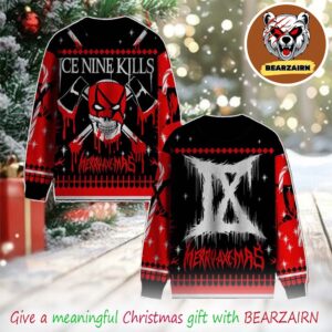 Ice Nine Kills The Impericon Heavy Metal Best Gift For Fans Xmas Ugly Sweater