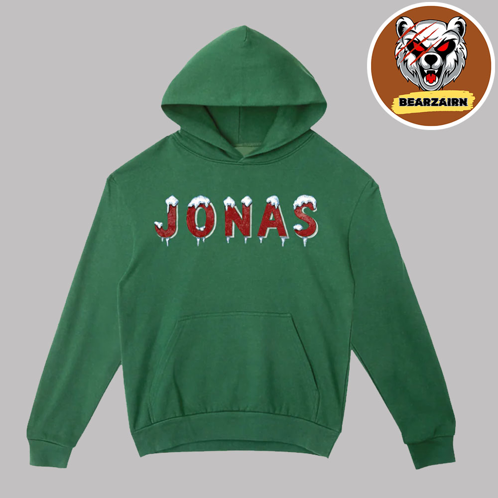 Jonas Brothers Jonas Holiday Christmas Ice Unisex Hoodie Jonas Brothers Jonas Holiday Christmas Ice Unisex Hoodie