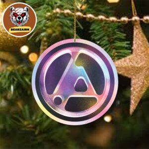 Linkin Park From Zero Circle Logo Galaxy Color Holiday 2025 Collection Xmas Tree Ornament