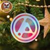 Linkin Park From Zero Circle Logo Ranbow Holiday 2025 Collection Xmas Tree Ornament