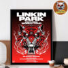 Linkin Park From Zero Event Poster In Bengaluru At Brigade Innovation Gardens On January 23th 2026 World Tour With Bloodywood The Tiger Artwork Home Decor Poster Canvas