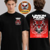 Linkin Park From Zero Event Poster In Bengaluru At Brigade Innovation Gardens On January 23th 2026 World Tour With Bloodywood The Tiger Artwork Two Sided Unisex T-Shirt