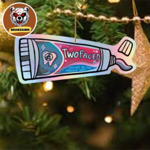 Linkin Park From Zero Holiday 2025 Collection Toothpaste Two Face Xmas Tree Ornament