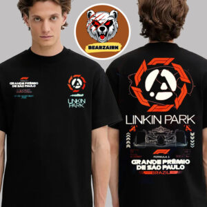 Linkin Park X Formula 1 Sao Paulo Pop Up Exclusive Tee At Grande Premio In De Sao Paulo Brazil On November 7th – 9th 2025 Two Sided Unisex T-Shirt