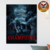 Los Angeles Dodgers Back To Back MLB 2025 World Series Champions Home Decor Poster Canvas