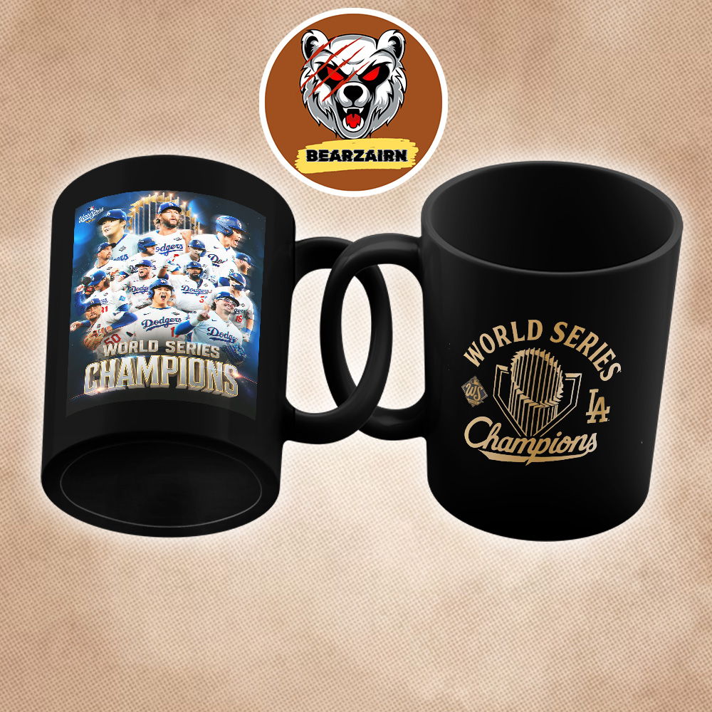 MLB 2025 Word Series Champions Are Los Angeles Dodgers Coffee Mug