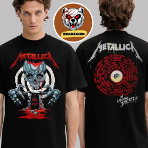 Metallica M72 Merch Tee World Tour 2025 2026 I’m Creeping Death Dates List Two Sides Unisex T-Shirt