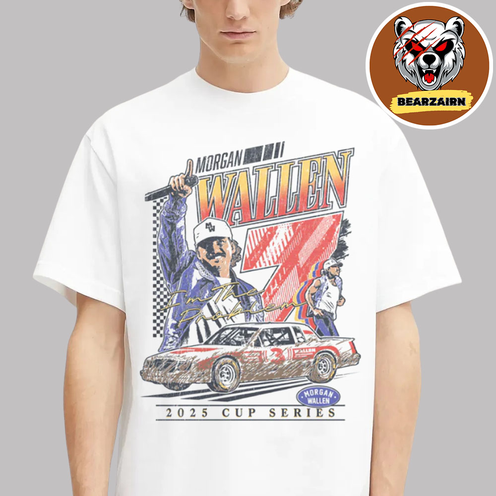 Morgan Wallen Merchandise Racing 2025 Cup Series Unisex T-Shirt Morgan Wallen Merchandise Racing 2025 Cup Series Unisex T-Shirt