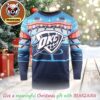 Oklahoma City Thunder NBA Busy Block Red And Blue 2025 Ugly Christmas Sweater Oklahoma City Thunder NBA Busy Block Red And Blue 2025 Ugly Christmas Sweater