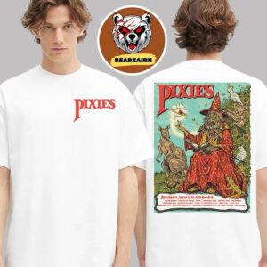 Pixies Australia And New Zealand 2025 Tour Event Poster On November Schedule Two Sided Unisex T-Shirt
