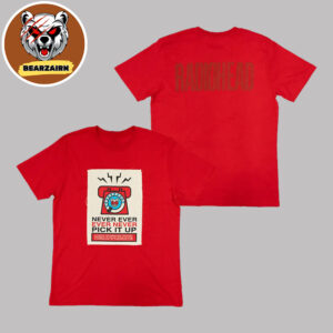 Radiohead Pick It Up Red Patch Europe Tour 2025 Two Sided Unisex T-Shirt