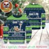 Tampa Bay Buccaneers NFL Merrykissmyass Funny Santa Claus 2025 Ugly Christmas Sweater