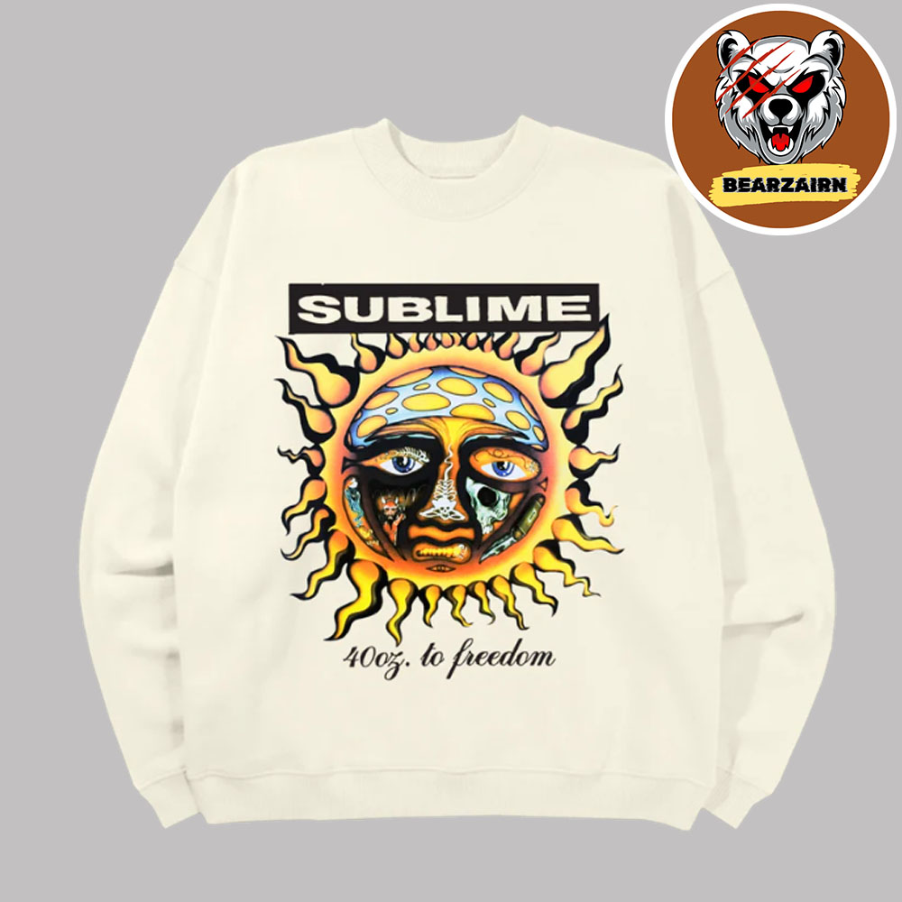 Sublime 40oz To Freedom Holiday 2025 Unisex Sweater Sublime 40oz To Freedom Holiday 2025 Unisex Sweater