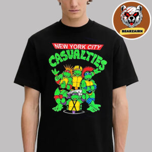 The Casualties Merch Tee Casual Turtles New York City 2025 Unisex T-Shirt
