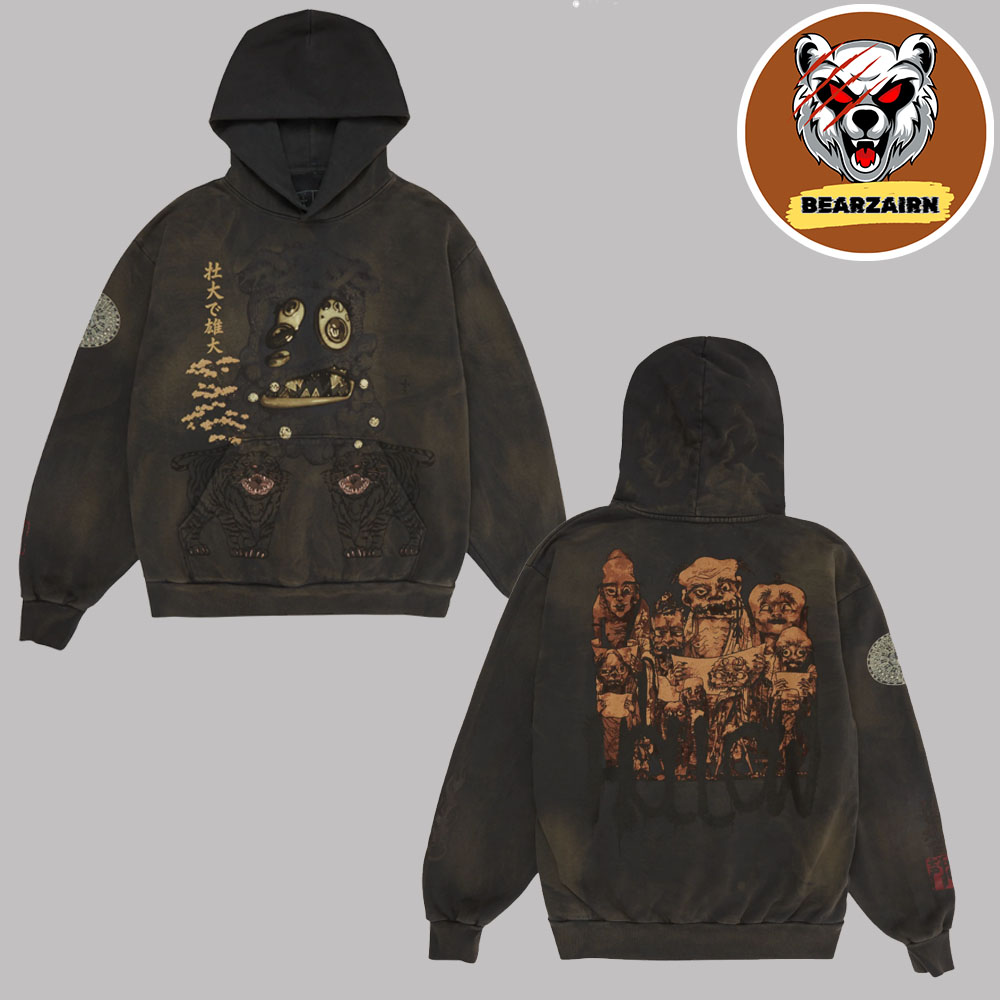 Travis Scott Cactus Jack X Takashi Murakami Hollow Unisex Hoodie Travis Scott Cactus Jack X Takashi Murakami Hollow Unisex Hoodie