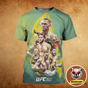UFC 322 Artist Series Poster Vechain The Ultimate Fighting Championship At Madison Square Garden In New York City New York On November 15th 2025 All Over Print Shirt