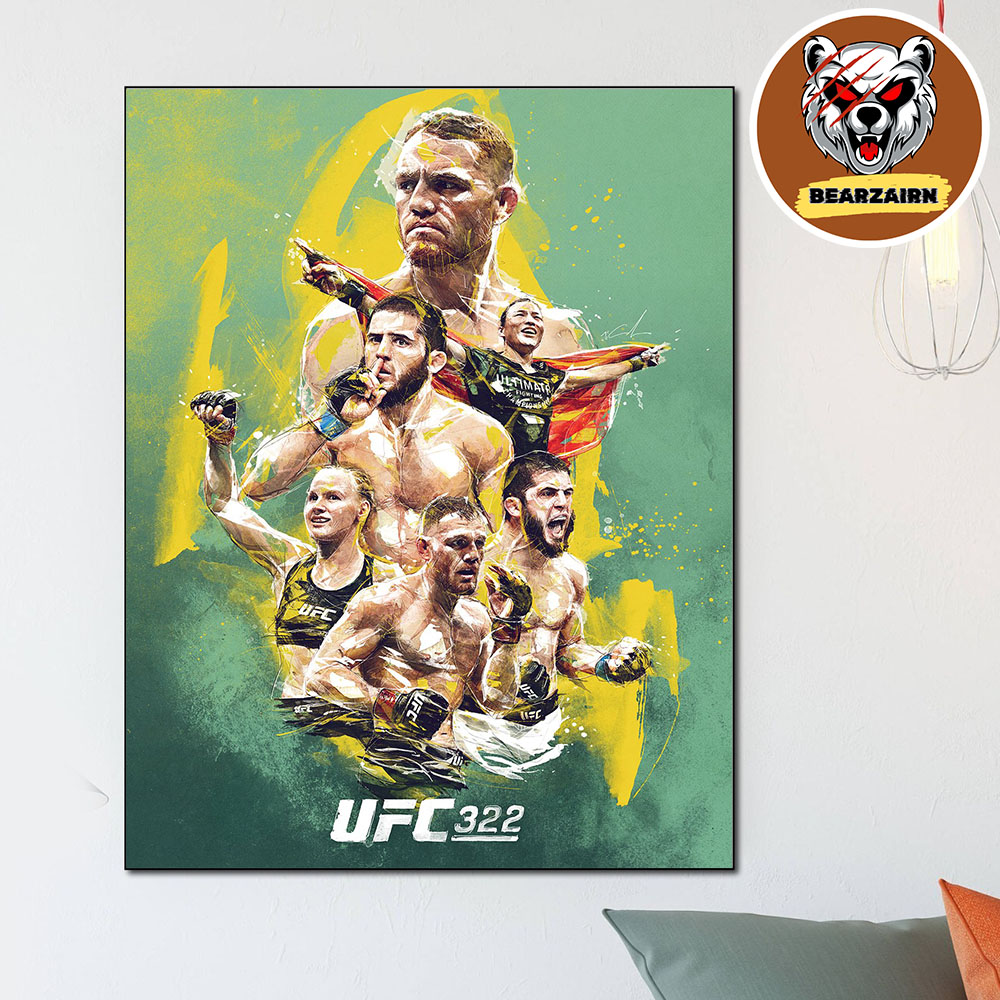 UFC 322 Artist Series Poster Vechain The Ultimate Fighting Championship At Madison Square Garden In New York City New York On November 15th 2025 Home Decor Poster Canvas UFC 322 Artist Series Poster Vechain The Ultimate Fighting Championship At Madison Square Garden In New York City New York On November 15th 2025 Home Decor Poster Canvas