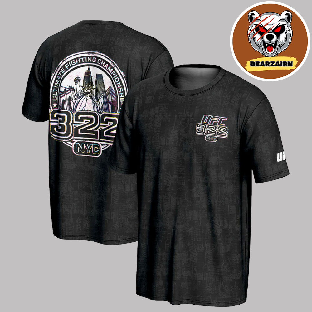 UFC 322 Merch Tee At New York City In New York At Madison Square Garden On November 15 2025 Unisex T-Shirt UFC 322 Merch Tee At New York City In New York At Madison Square Garden On November 15 2025 Unisex T-Shirt
