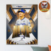 Congrats Los Angeles Dodgers Back To Back 2025 World Champions MLB Home Decor Poster Canvas